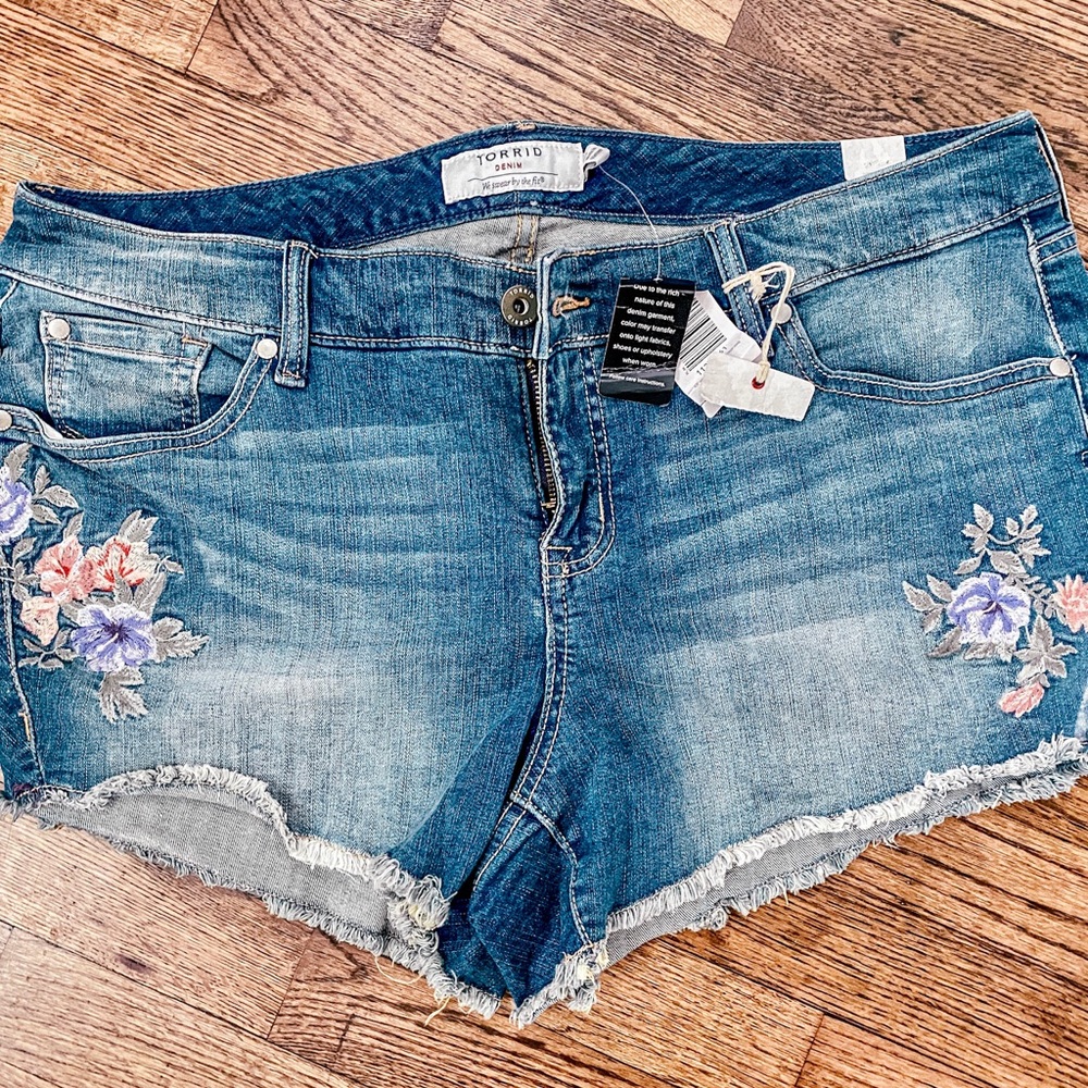 Torrid Jean shorts